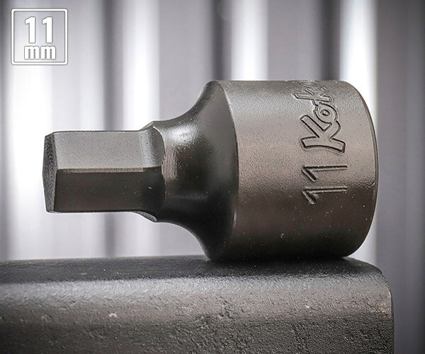コーケンの12.7sq.ヘックスビットソケット単品です。 ■型式：4012M-43-11 ■メーカー：ko-ken（コーケン/山下工業研究所） ■差込角：12.7sq.(1/2) ■全長：43mm ■重量：74g 人気のカテゴリ 新商品 今月の特価品 オリジナル商品 ワケあり特価品