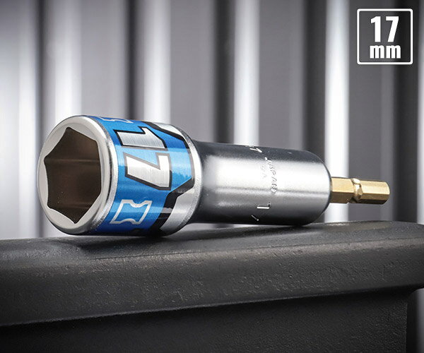 KTC BZP63-17 インパクトドライバ用ソケットビット17mm 難攻不落ソケット 工具 京都機械工具