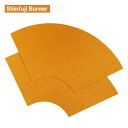 新富士 ロードマーキング ラインU字パーツ 100mm幅 黄 RM-206 Shinfuji Burner 【ネコポス対応】