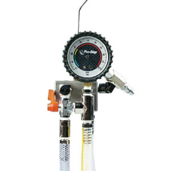 リークラボジャパン LLCバキュームチャージャー LVC210A バイク用アナログゲージモデル LLC注入時間約60秒！驚きの真空力クーラントチャージャー