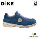 【限定特価】日本正規品 DIKE ディーケ安全靴 レディーD 25.0 cm ネイビー 30912-193-37 イタリア製 安全作業靴 ワークシューズ