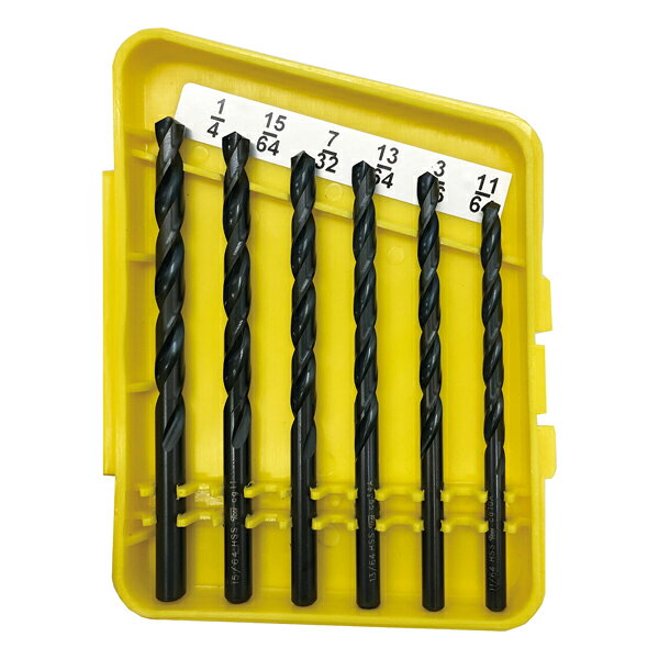 シグネット HSSドリルセット 13PCS インチサイズ 1/16-1/4 (57301)(4712818979794)...