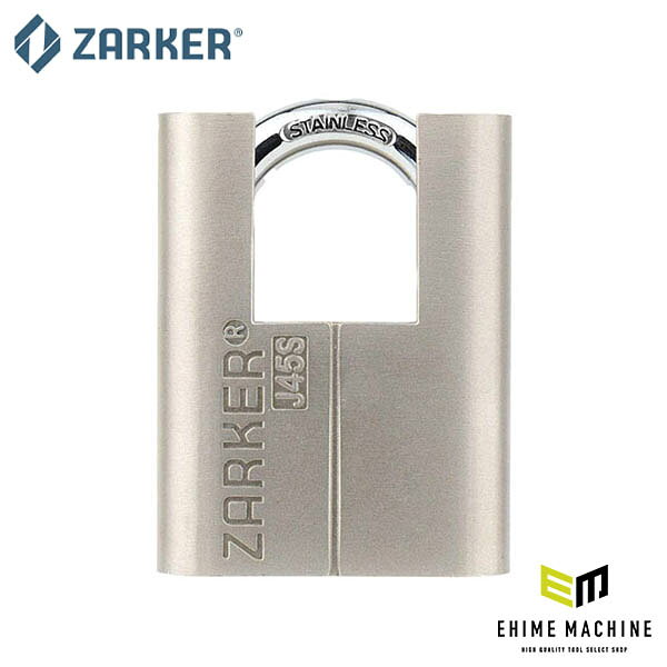 メーカー名：ZARKER（ザーカー） メーカー品番：J45S 商品名：J45S 防錆南京錠/ブリスター JANコード：8809224302349 仕様 ●材質：亜鉛合金/本体、ステンレス/ツル ●入数：1 ●本体サイズ(mm)：W45×L20×H58 ●ツル径(mm)：7 ●クリアランス(mm)：20 ●質量(g)：290 特長 ●Jシリーズは、優れた耐久性と完璧なセキュリティ性、腐食防止性能を兼ね揃えています。 ●ステンレススチールのツルを使うことで、切断に対する耐久性が強いです。 ●内部の付属品に黄銅、ステンレス、亜鉛を使い、従来の南京錠より寿命が長いです。 ●キーシリンダーに7段(J45)、8段(J55)のディスクを適用し、キーの組み合わせ数が大きく増加しました。 ●キーの精度が高く、体系的な管理により、不良率が非常に低いです。 ●ユニークかつ実用的なデザインです。 セット内容/付属品：鍵×3 備考 ●本商品は1個入りです。 人気のカテゴリ 新商品 今月の特価品 オリジナル商品 ワケあり特価品