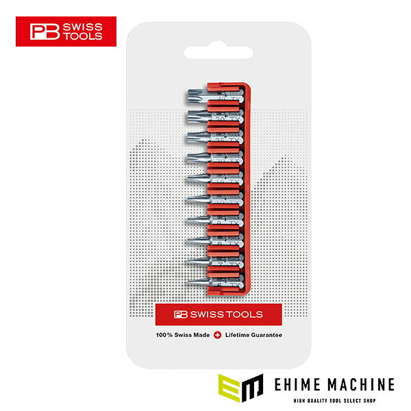強度と精度に優れた差込角1/4”(6.35mm)のビットセットです。 【セット内容/付属品】 ヘクスローブビット(T6・7・8・9・10・15・20・25・30・40)、ビットホルダー メーカー名：PB Swiss Tools メーカー品番：C6.703CN 商品名：C6.703CN ドライバービット10本組セット ビットホルダー JANコード：7610733293605 人気のカテゴリ 新商品 今月の特価品 オリジナル商品 ワケあり特価品