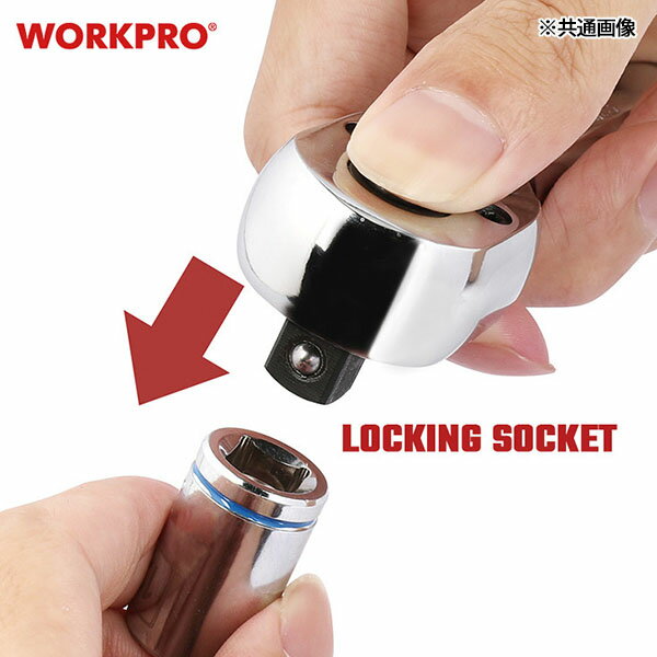 ��2����ò��ʡۥ���ץ� 1/4DR ������åȥϥ�ɥ� �����å���꡼�� 90T (WP271004)(6914280018478) WORKPRO