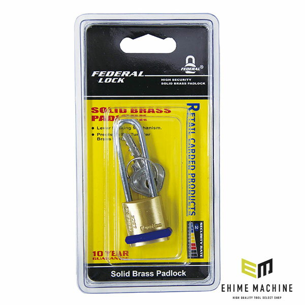 真鍮ボディのシリンダー南京錠 ツルを2箇所でロックするダブルレバーロッキング機構 真鍮製の精密なピンタンブラー錠 本体に傷がつきにくいPEポリエチレンのリング・傷や衝撃から本体を守ります 家庭、オフィス、学校などの引き出し、キャビネット、荷...