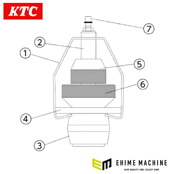 KTC �֥졼���֥꡼���� (ABX70) �����å�����A1������ �� ��ĥ���� �� ABX70-A2-3-1