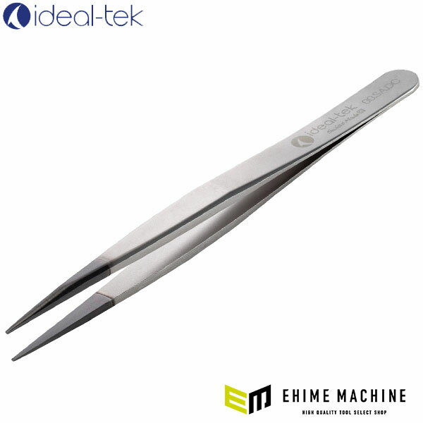 日本正規品 アイデアルテック DC ESDステンレスピンセット(耐酸/磁) (00.SA.DC.0.IT)(7640144710064) ideal-tek