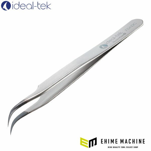 日本正規品 アイデアルテック DC ESDステンレスピンセット(耐酸/磁) (7.SA.DC.0.IT)(7640144710606) ideal-tek