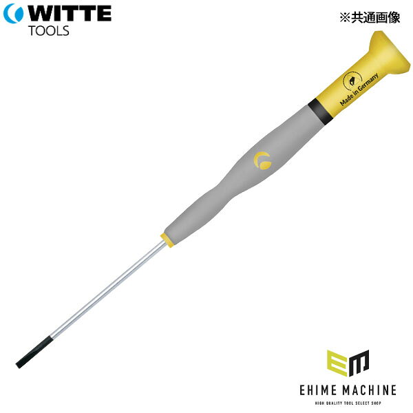日本正規品 ヴィッテ ESD精密ドライバー (マイナス)1.0X40mm (89412)(4003955263908) WITTE