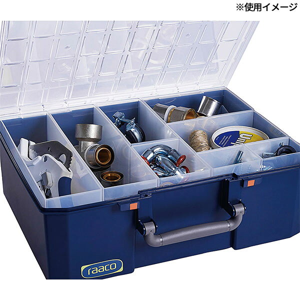 ラーコ パーツケース用トレー 150 A6-1 (147262)(5733439147262) 透明 トレー単品 ...