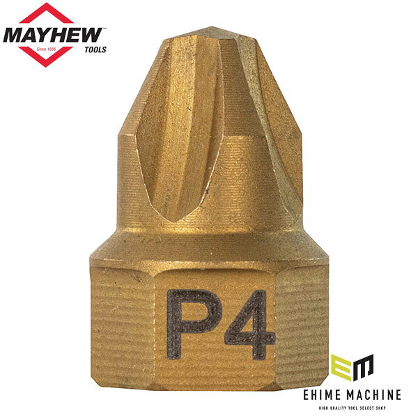 日本正規品 メイヒュー No.4ビットソケット 1/4SQ 7/16H...