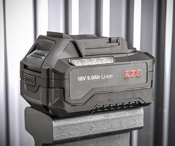KTC リチウムイオンバッテリーパック 18V DC 5.0Ah (JBE18050L)(4989433617329) 京都機械工具