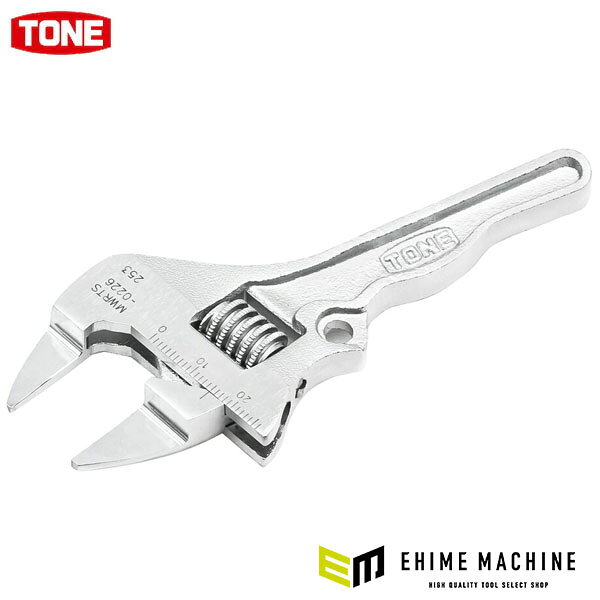 TONE 薄形ショートハイパーウォームモンキレンチ（目盛付） MWRTS-0226の商品画像