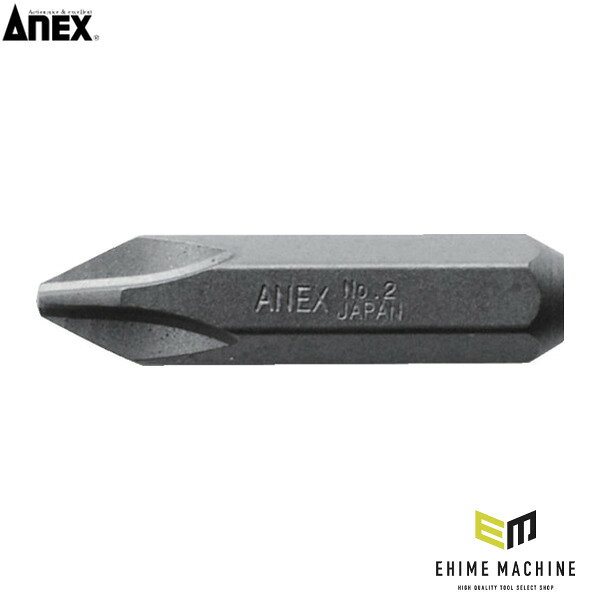 アネックス インパクトドライバー用ビット10本組+2×36 対辺8mm六角軸 手動インパク...