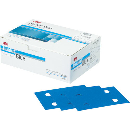 Rakuten - 3M ブルーサンディングシートDF10 75X110mm #80 (100枚入) H/DF1080BLU スリーエム