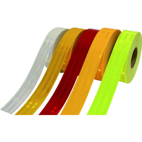 3M ダイヤモンドグレード反射シート 蛍光黄色 50.8mmX45.7m PX942150.8 スリーエム