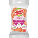 3M スコッチ・ブライト スクラブドット清潔スポンジ(オレンジ) SDS-02KE スリーエム 【飛脚ゆうパケット対応】