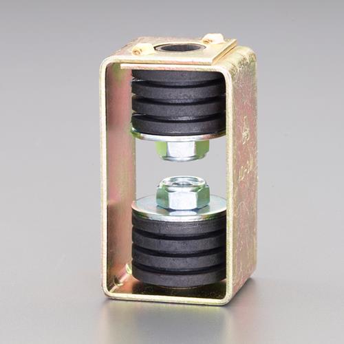 Rakuten - エスコ W3/8/ 2.2-17.2kg 防振吊リ金具 EA440AX-71 ESCO