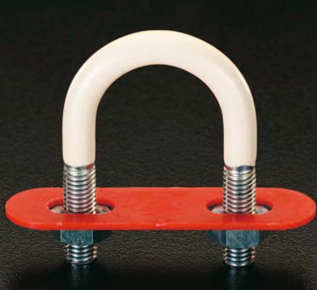 エスコ 100A 鋼管用ユーボルト EA440BE-100 ESCO 【飛脚ゆうパケット対応】(4.0)