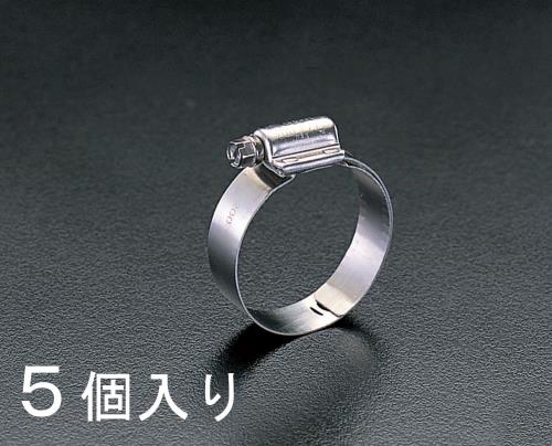 エスコ 197-219mm 強力型クランプ(410ステンレス製/5個) EA463CE-219 ESCO
