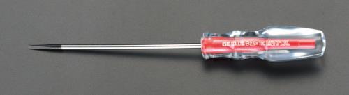 エスコ 2.5x100mm [-]ドライバー(細軸 クリスタル) EA557CA-100 ESCO