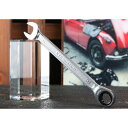 【ワケあり特価品】(状態A) KTC MSR1A-14-735 ラチェットコンビネーションレンチ(ストレートタイプ)サイズ14mm 全長191mm 京都機械工具