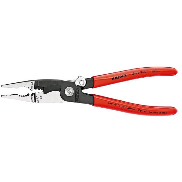 日本正規品 クニペックス エレクトロプライヤー オープンスプリング付(SB (1391-200SB)(4003773075301) KNIPEX