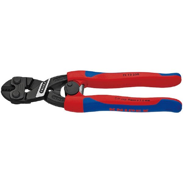 日本正規品 クニペックス 小型クリッパー バネ付(SB) (7112-200SB)(4003773067078) KNIPEX