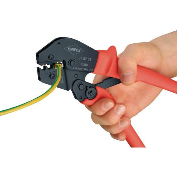 日本正規品 クニペックス 圧着ペンチ (9752-19)(4003773052142) 業務向け KNIPEX
