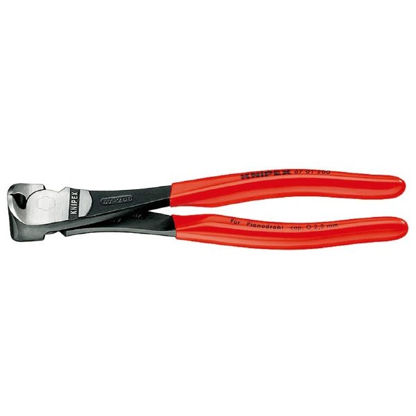 日本正規品 クニペックス ハイレバーエンドニッパー (SB) (6701-160SB)(4003773011651) KNIPEX