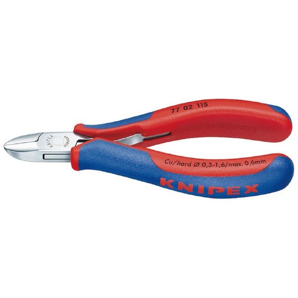 KNIPEX 7702-115 エレクトロニクスニッパー (SB) クニペックス 工具