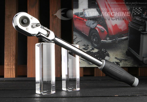 コーケン 12.7sq. プッシュボタン式 首振りラチェットハンドル 4774JB Ko-ken 工具 山下工業研究所