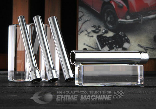 コーケン 3305M/4-L120 9.5sq. 十二角エクストラディープソケットセット Ko-ken 工具 山下工業研究所