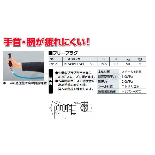 KTC フリープラグ JYP-2F 工具 京都...の紹介画像3