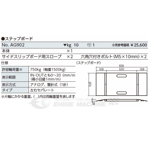 KTC ステップボード (AG902)(4989433750729) 京都機械工具