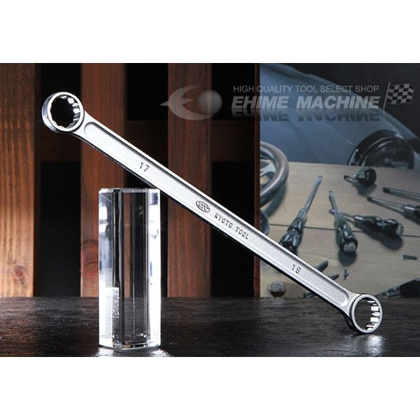 【12/1限定！ポイント3倍＋最大400円OFF】KTC ストレートロングめがねレンチ M150-17X19 工具 京都機械..