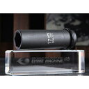KTC BP4L-17TP サイズ17mm ピン・リング付 12.7sq.インパクトレンチ用薄肉ディープソケット 工具 京都機械工具