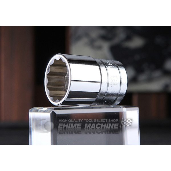 KTC B4-18W サイズ18mm 12.7sq.十二角ソケット 工具 京都機械工具