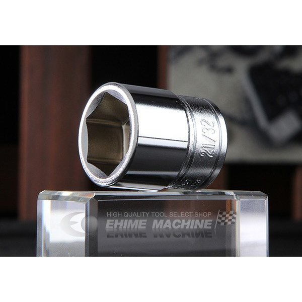 KTC B3-21/32 インチサイズ21/32 9.5sq.六角ソケット 工具 京都機械工具