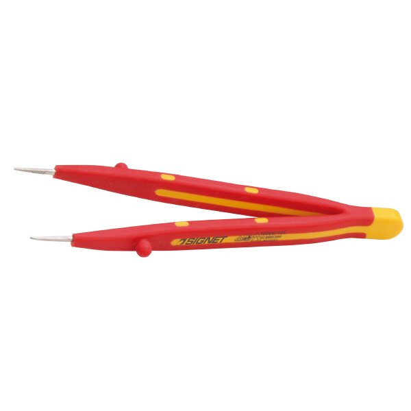 シグネット 絶縁ピンセット 146mm (E60814)(4545301067865) SIGNET