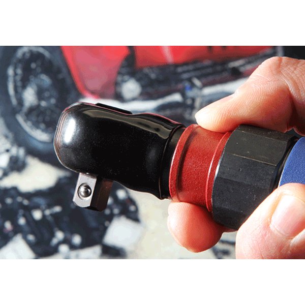 SP AIR 9.5sq. 360度回転ヘッドエアーラチェットレンチ SP-1772