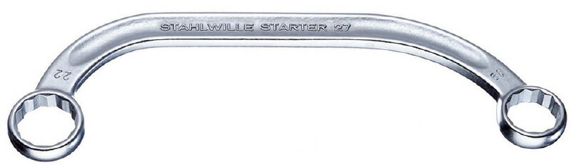 STAHLWILLE 27-19X22 スターターめがねレンチ (41091922) スタビレー