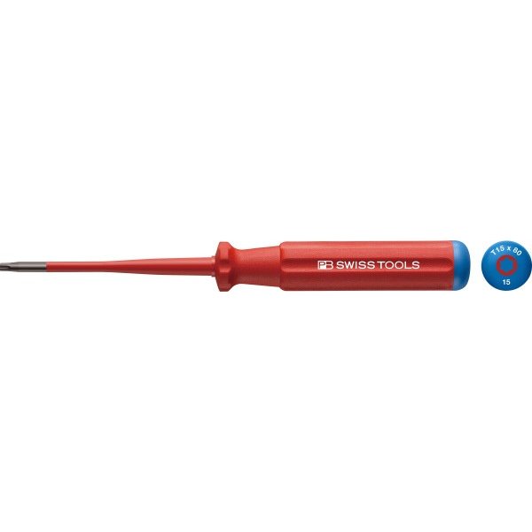 日本正規品 PBスイスツールズ スリムヘクスローブドライバー 絶縁 (5400.SL15-80)(7610733273461)