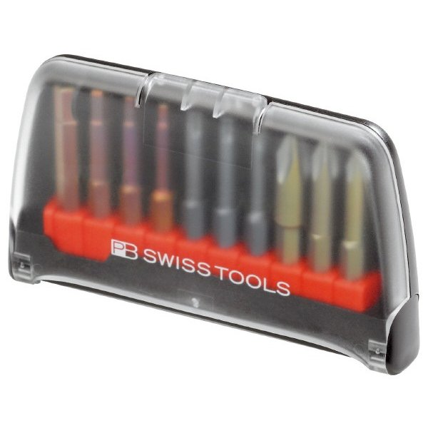 Pliers Other - 日本正規品 PBスイスツールズ 段付ビットセット 10本組 ホルダー付 (ケース入り) (E6.989) (7610733207312)