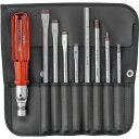 日本正規品 PBスイスツールズ 差替式ドライバー 8種類セット ロールバッグ入 (225) (7610733003198)