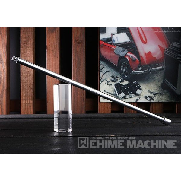 TONE エクステンションバー 差込角9.5mm 全長400mm 構造用鋼 (EX30-400)(4953488198744) トネ