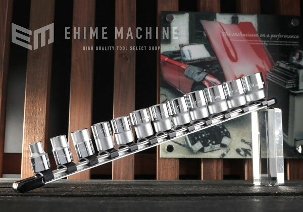 TONE ソケットセット(12角・ホルダー付) 12pcs 差込角9.5mm (HD312A)(4953488282290) トネ
