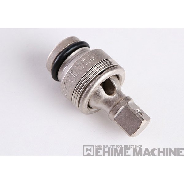 TONE インパクト用ユニバーサルジョイント ボールジョイント(ショートタイプ) 差込角12.7mm 全長63mm 構造用鋼 (NJ40S)(4953488267914) トネ 3