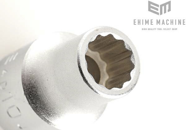 TONE ソケット(12角) 対辺寸法10mm 全長35mm (4D-10)(4953488156904) トネ